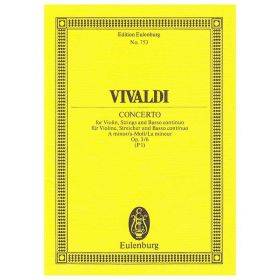 Vivaldi - Concerto in A Minor Op.3/6 [Pocket Score]