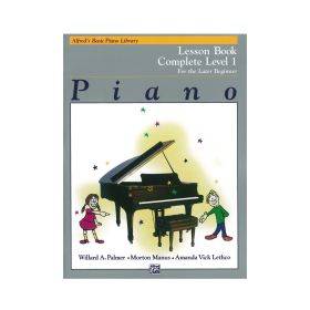 Alfred's Basic Piano Library - Lesson Book Complete, Level 1 (Αγγλική Έκδοση)