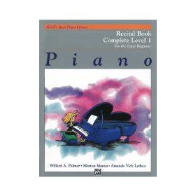 Alfred's Basic Piano Library: Recital Book, Complete Level 1 (1A/1B)