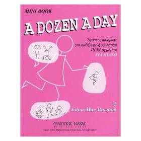 Edna-Mae Burnam - A Dozen A Day, Mini Book (Ελληνική Έκδοση)