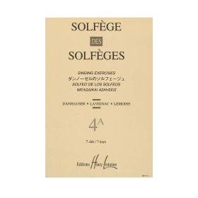 Solfege Des Solfeges, Vol.4A