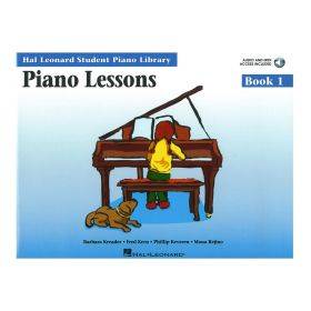 Hal Leonard Student Piano Library - Piano Lessons  Book 1 & Online Audio