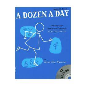 Edna-Mae Burnam - A Dozen A Day, Book 1 & CD (Αγγλική Έκδοση)