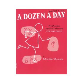 Edna-Mae Burnam - A Dozen A Day, Book 3 (Αγγλική Έκδοση)